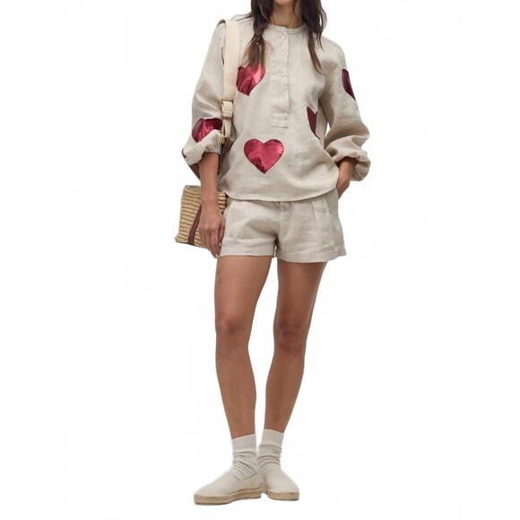 NEW LANHTROPY cupid shirt in beige - Picture 3 of 3